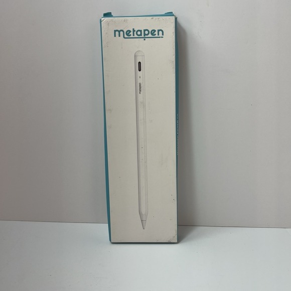Metapen Other - Metapen Pencil A8 Stylus Pen for Apple iPad White NEW Tilt Sensitive Fast Charge